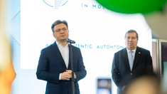 FOTO | Dorin Recean, la inaugurarea expoziției „Fabricat în Moldova”: „Obiectivul nostru este să fim membri ai UE în 2030, iar producătorii noștri să poată accesa cea mai bogată piață”