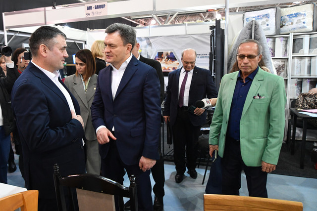 FOTO | Adrian Dupu, la deschiderea Expoziției Naționale „Fabricat în Moldova”: „România e principalul partener economic al R. Moldova, dar și principala piață de desfacere a produselor moldovenești în UE” 