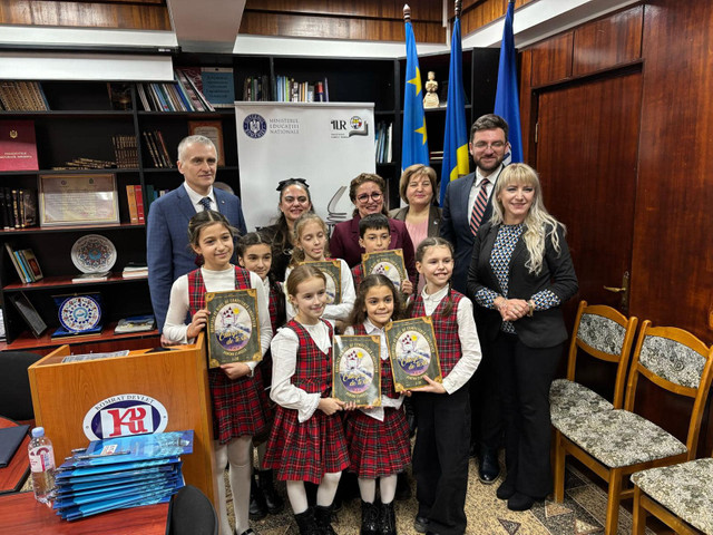 FOTO | Lectoratul de Limba Română de la Universitatea din Comrat a fost redeschis astăzi, datorită sprijinului acordat de  Guvernul României