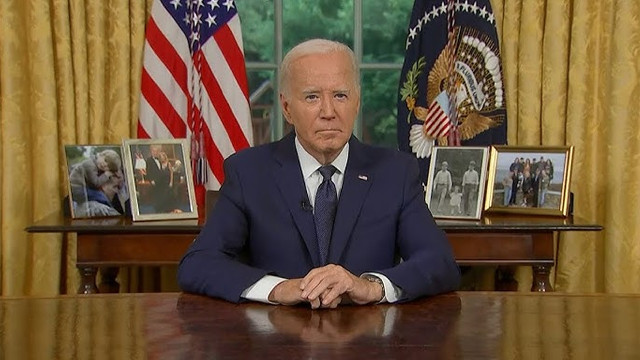 Joe Biden va rosti miercuri, din Biroul Oval, discursul său de adio pentru națiune