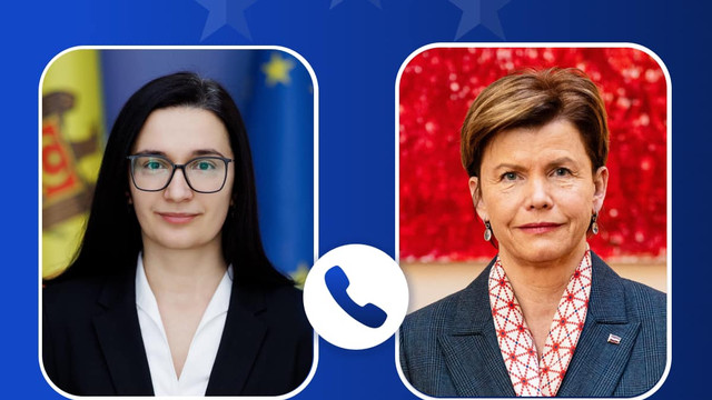 Cristina Gherasimov, discuție telefonică cu ministra Afacerilor Externe a Letoniei. Despre ce au vorbit 