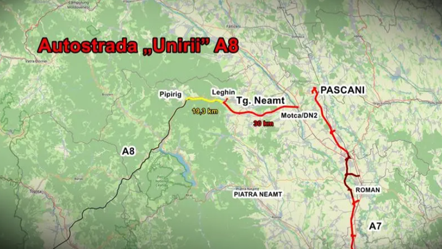 Autostrada „Unirii” A8: UMB va construi încă un tronson. Jumătate de miliard de euro pentru un sector cu 7 tuneluri