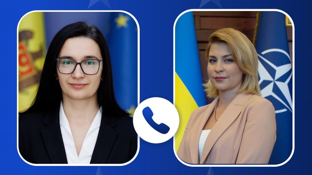 Cristina Gherasimov, discuție la telefon cu Olha Stefanishyna: „R. Moldova și Ucraina au un obiectiv comun - să ofere un viitor pașnic și prosper cetățenilor, în UE”