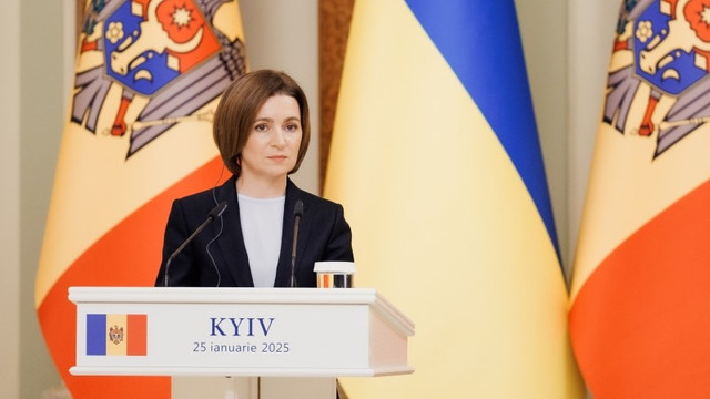 Maia Sandu și-a încheiat vizita de lucru la Kiev, care a avut drept scop aprofundarea cooperării energetice în fața șantajului energetic al Kremlinului (FOTO)