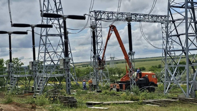 Stația electrică Vulcănești va fi extinsă. O companie din România va construi o celulă suplimentară de 400 kV