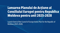 LIVE | Lansarea oficială a Planului de Acțiune al Consiliului Europei pentru Republica Moldova (2025-2028)