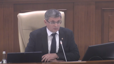 Igor Grosu, în plenul Parlamentului: „Este prima dată când o dronă militară, cu încărcătură explozivă, cade pe teritoriul Rep. Moldova” (VIDEO)