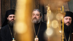 Părintele Arhimandrit Nectarie Clinci, Episcopul vicar ales al Arhiepiscopiei Chișinăului, a fost ipopsifiat la Catedrala Patriarhală din București (FOTO)