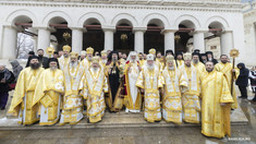 GALERIE FOTO | Un nou ierarh în Mitropolia Basarabiei: PS Nectarie de Bogdania a fost hirotonit Episcop vicar al Arhiepiscopiei Chișinăului