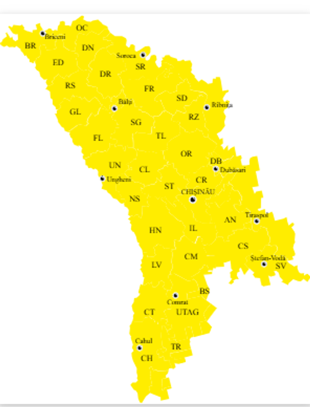 Meteorologii au emis Cod galben de ghețuș pe întreg teritoriul R. Moldova