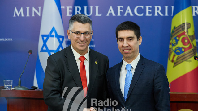 Israelul și-a deschis ambasadă la Chișinău. Ministrul israelian de externe: O parte importantă a comunității evreiești o reprezintă oameni născuți în R. Moldova, care au emigrat în Israel