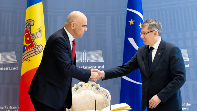 Domeniile prioritare de colaborare între autoritățile R. Moldova și instituțiile Consiliului Europei, discutate de Igor Grosu și Alain Berset (Video)