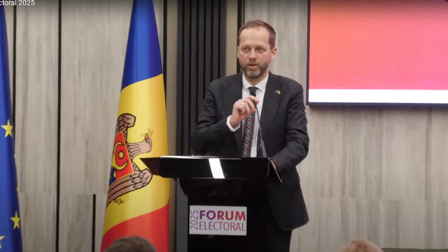 Forumul Electoral 2025 | Ambasadorul UE la Chișinău, Jānis Mažeiks: „Republica Moldova este un exemplu evident de interferență masivă în procesul electoral”