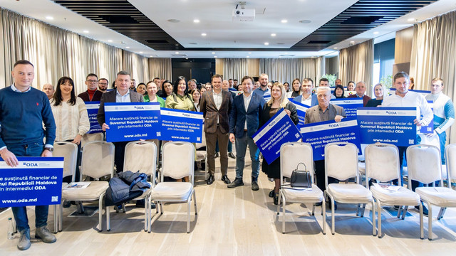 Peste 60 de companii din Republica Moldova vor primi granturi în valoare totală de 41,7 milioane de lei pentru dezvoltarea afacerilor Peste 60 de companii din Republica Moldova vor primi granturi în valoare totală de 41,7 milioane de lei pentru dezvoltarea afacerilor
