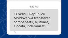 Cetățenii Republicii Moldova au primit SMS-urile actualizate despre plățile sociale 