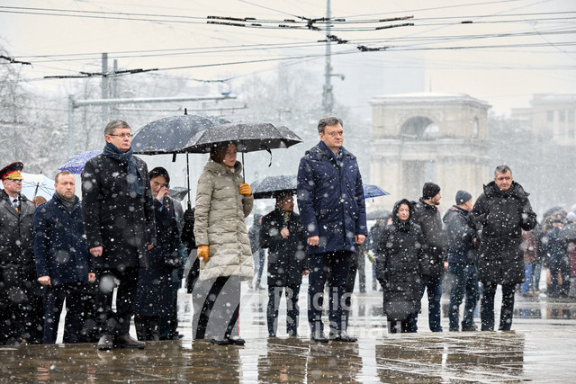 GALERIE FOTO | Maia Sandu, la 33 de ani de la războiul de pe Nistru: „Ne închinăm în fața jertfirii de sine, vitejiei și patriotismului” 