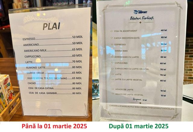 Aeroportul Internațional Chișinău: Nu a fost operată nicio majorare a prețurilor odată cu trecerea spațiilor comerciale sub gestionarea directă a AIC (FOTO)