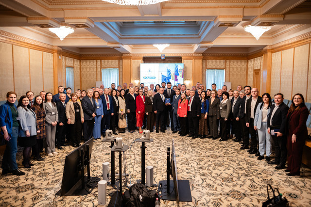 Dorin Junghietu, la București: „România este un partener de încredere în procesul de modernizare a sectorului energetic al Republicii Moldova”