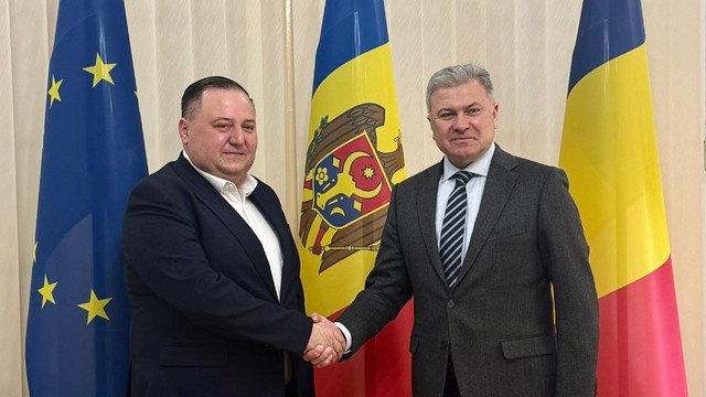 Întâlnire la București între ambasadorul Republicii Moldova în România și conducerea DRRM 