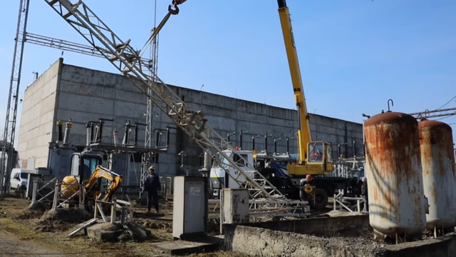 Termoelectrica a început lucrări de reconstrucție la Instalația de Distribuție Deschisă (IDD) de 110 kV, din cadrul CET Sursa II