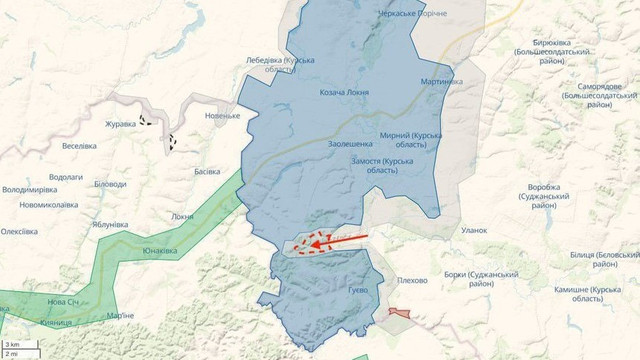 O ofensivă la „scară largă” este în desfășurare împotriva forțelor ucrainene în regiunea Kursk, potrivit surselor ruse