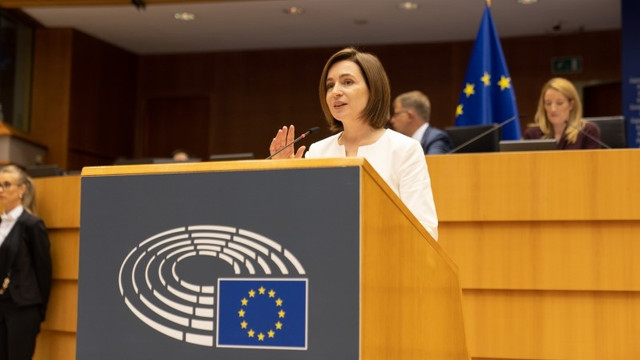 Maia Sandu a mulțumit Parlamentului European pentru susținerea Planului de creștere economică de 1,9 miliarde de euro Maia Sandu a mulțumit Parlamentului European pentru susținerea Planului de creștere economică de 1,9 miliarde de euro