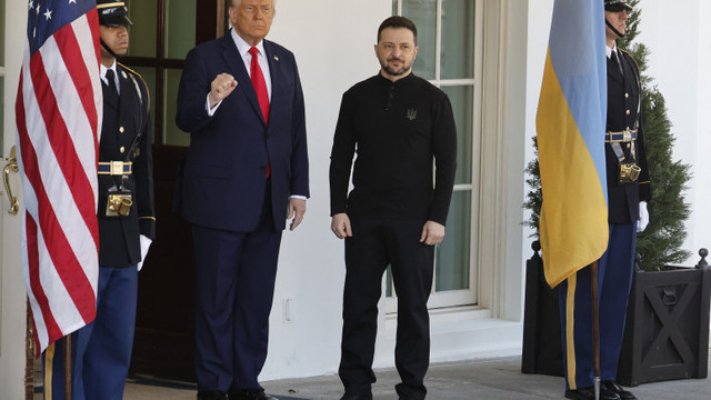 Trump și Zelenski au vorbit o oră la telefon. Președintele SUA: „Suntem pe drumul cel bun”