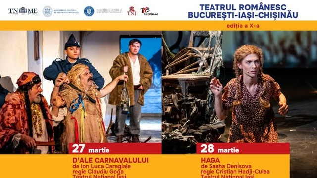 Actori de la Iași și București vor juca pe scena Teatrului Național „Mihai Eminescu” din Chișinău Actori de la Iași și București vor juca pe scena Teatrului Național „Mihai Eminescu” din Chișinău