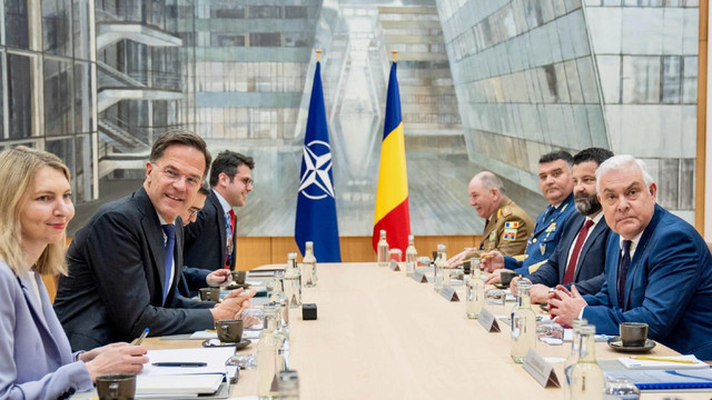 Ministrul român al Apărării Naționale, Angel Tîlvăr, a reconfirmat importanța sprijinului acordat Republicii Moldova, la întrevederea cu secretarul general al NATO, Mark Rutte  Ministrul român al Apărării Naționale, Angel Tîlvăr, a reconfirmat importanța sprijinului acordat Republicii Moldova, la întrevederea cu secretarul general al NATO, Mark Rutte
