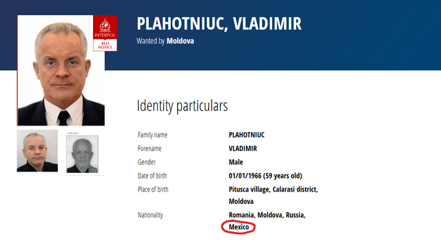 Oligarhul Vladimir Plahotniuc ar fi obținut acte de identitate mexicane Oligarhul Vladimir Plahotniuc ar fi obținut acte de identitate mexicane
