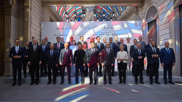 Summitul de la Paris privind Ucraina: Aliații europeni au exclus orice ridicare a sancțiunilor împotriva Rusiei și iau în considerare sporirea acestora pentru a crește presiunea asupra Moscovei
Summitul de la Paris privind Ucraina: Aliații europeni au exclus orice ridicare a sancțiunilor împotriva Rusiei și iau în considerare sporirea acestora pentru a crește presiunea asupra Moscovei