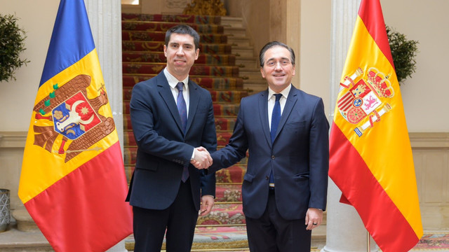 Mihai Popșoi s-a întâlnit cu ministrul de Externe al Spaniei. Războiul din Ucraina și aderarea Republicii Moldova la UE, printre subiectele discuției Mihai Popșoi s-a întâlnit cu ministrul de Externe al Spaniei. Războiul din Ucraina și aderarea Republicii Moldova la UE, printre subiectele discuției