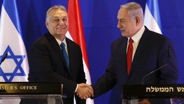 Benjamin Netanyahu merge în Ungaria pentru o întâlnire cu Viktor Orban, deși e vizat de un mandat de arestare al CPI Benjamin Netanyahu merge în Ungaria pentru o întâlnire cu Viktor Orban, deși e vizat de un mandat de arestare al CPI