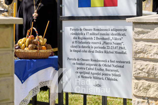 Ziua veteranilor de război din România, marcată la Opaci, Căușeni | Ambasadorul român Cristian-Leon Țurcanu: „Avem datoria morală de a aduce omagiul celor care s-au jertfit pentru patrie și pentru popor” (FOTO)