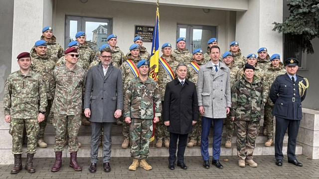 FOTO | Ambasadorul României la Chișinău, Cristian-Leon Țurcanu, a participat la ceremonia de detașare a celui de-al doilea contingent al R. Moldova în misiunea EUFOR ALTHEA  FOTO | Ambasadorul României la Chișinău, Cristian-Leon Țurcanu, a participat la ceremonia de detașare a celui de-al doilea contingent al R. Moldova în misiunea EUFOR ALTHEA