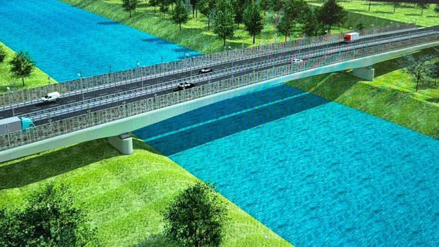 Primul pod la nivel de autostradă peste Prut a primit autorizație din partea României. Lucrările vor începe pe 26 aprilie 2025 Primul pod la nivel de autostradă peste Prut a primit autorizație din partea României. Lucrările vor începe pe 26 aprilie 2025