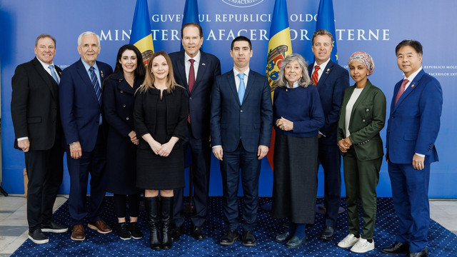 Mihai Popșoi a avut o întrevedere cu delegația Congresului SUA aflată în vizită la Chișinău 