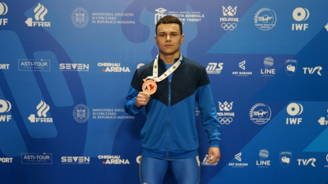 Republica Moldova obține o nouă medalie la Campionatul European de Haltere Republica Moldova obține o nouă medalie la Campionatul European de Haltere