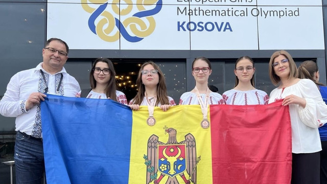 Republica Moldova a obținut două medalii de bronz și două mențiuni de onoare la Olimpiada Europeană de Matematică