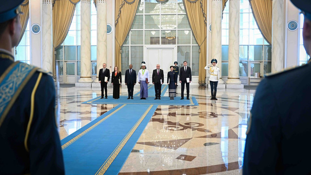 Primul ambasador al Republicii Moldova în Kazahstan cu reședința la Astana și-a început mandatul (FOTO) Primul ambasador al Republicii Moldova în Kazahstan cu reședința la Astana și-a început mandatul (FOTO)