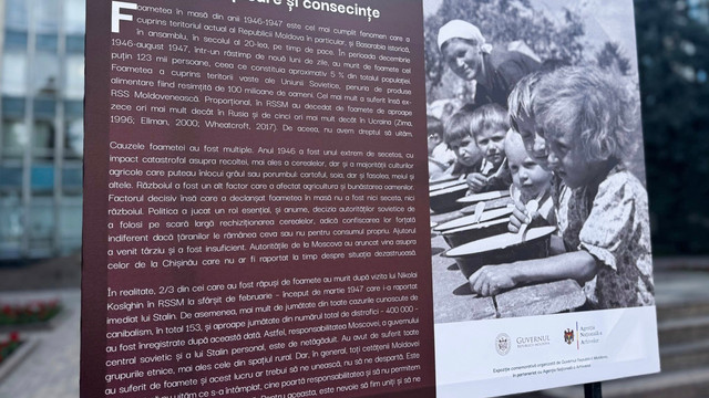 Dorin Recean: Regimul totalitar-comunist, care a provocat foametea din 1946-1947, nu a ales victimele în funcție de limbă sau de etnie Dorin Recean: Regimul totalitar-comunist, care a provocat foametea din 1946-1947, nu a ales victimele în funcție de limbă sau de etnie