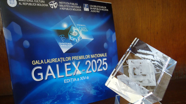 Gala Laureaților Premiilor Naționale GALEX 2025 | DRRM din cadrul Guvernului român a fost distins cu premiul „Cel mai generos mecena al bibliotecilor”