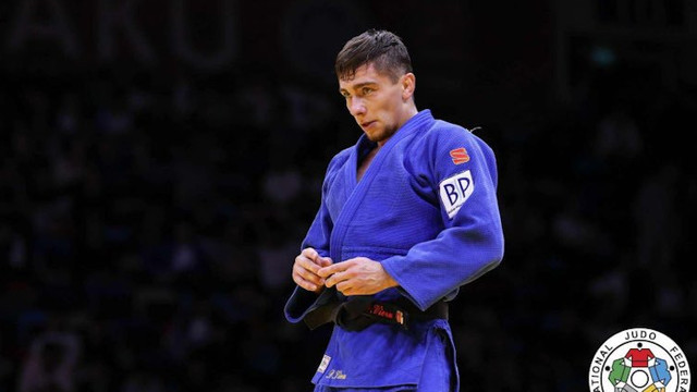 Denis Vieru, pe locul 7 la Campionatul European de Judo, după două victorii și o accidentare