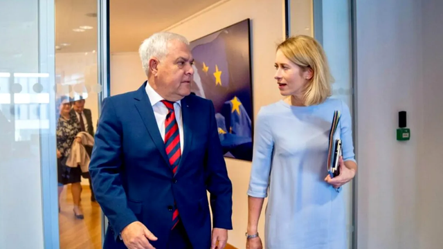 Întrevedere la Bruxelles între ministrul român al Apărării, Angel Tîlvăr, și Kaja Kallas. Necesitatea consolidării sprijinului acordat Republicii Moldova a fost unul dintre subiectele abordate
Întrevedere la Bruxelles între ministrul român al Apărării, Angel Tîlvăr, și Kaja Kallas. Necesitatea consolidării sprijinului acordat Republicii Moldova a fost unul dintre subiectele abordate