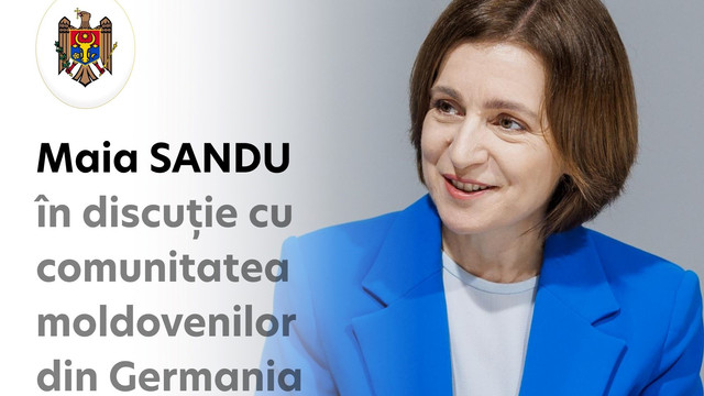 Președinta Maia Sandu invită cetățenii Republicii Moldova din Germania la o discuție on-line Președinta Maia Sandu invită cetățenii Republicii Moldova din Germania la o discuție on-line