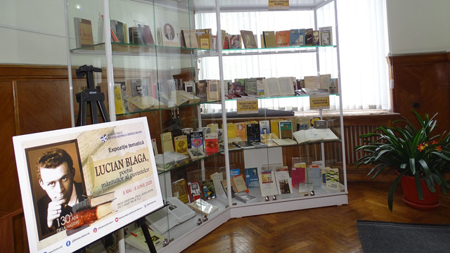 130 de ani de la nașterea lui Lucian Blaga. Scriitorul român, evocat la Chișinău într-o expoziție aniversară organizată de BNRM
130 de ani de la nașterea lui Lucian Blaga. Scriitorul român, evocat la Chișinău într-o expoziție aniversară organizată de BNRM