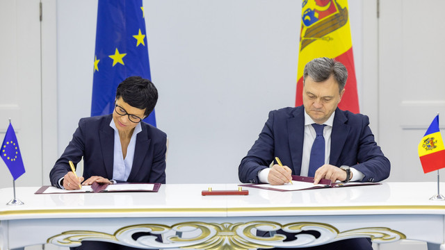 Acord istoric de investiții pentru Republica Moldova, semnat la Chișinău. Marta Kos: „Dorim ca Rep. Moldova să adere la UE, însă până atunci vrem să vă ajutăm să creșteți standardele de viață” Acord istoric de investiții pentru Republica Moldova, semnat la Chișinău. Marta Kos: „Dorim ca Rep. Moldova să adere la UE, însă până atunci vrem să vă ajutăm să creșteți standardele de viață”