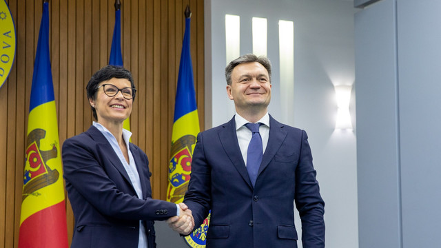 Când va adera Republica Moldova la UE? Dorin Recean și Marta Kos au pariat la Chișinău