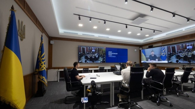 Volodimir Zelenski anunță că sâmbătă va avea loc la Kiev un summit cu liderii europeni