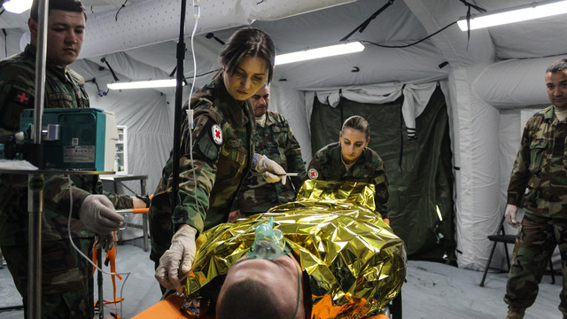 Medici militari din mai multe unități ale Armatei Naționale au participat la exercițiului „MedEx 2025”